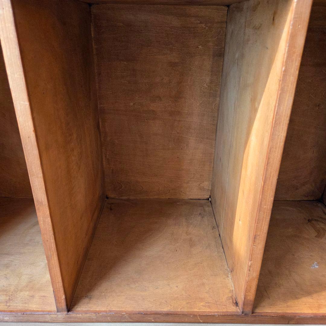 収納棚 木製 古家具 シェルフ 什器 収納箱 陳列棚 ディスプレイ ラック