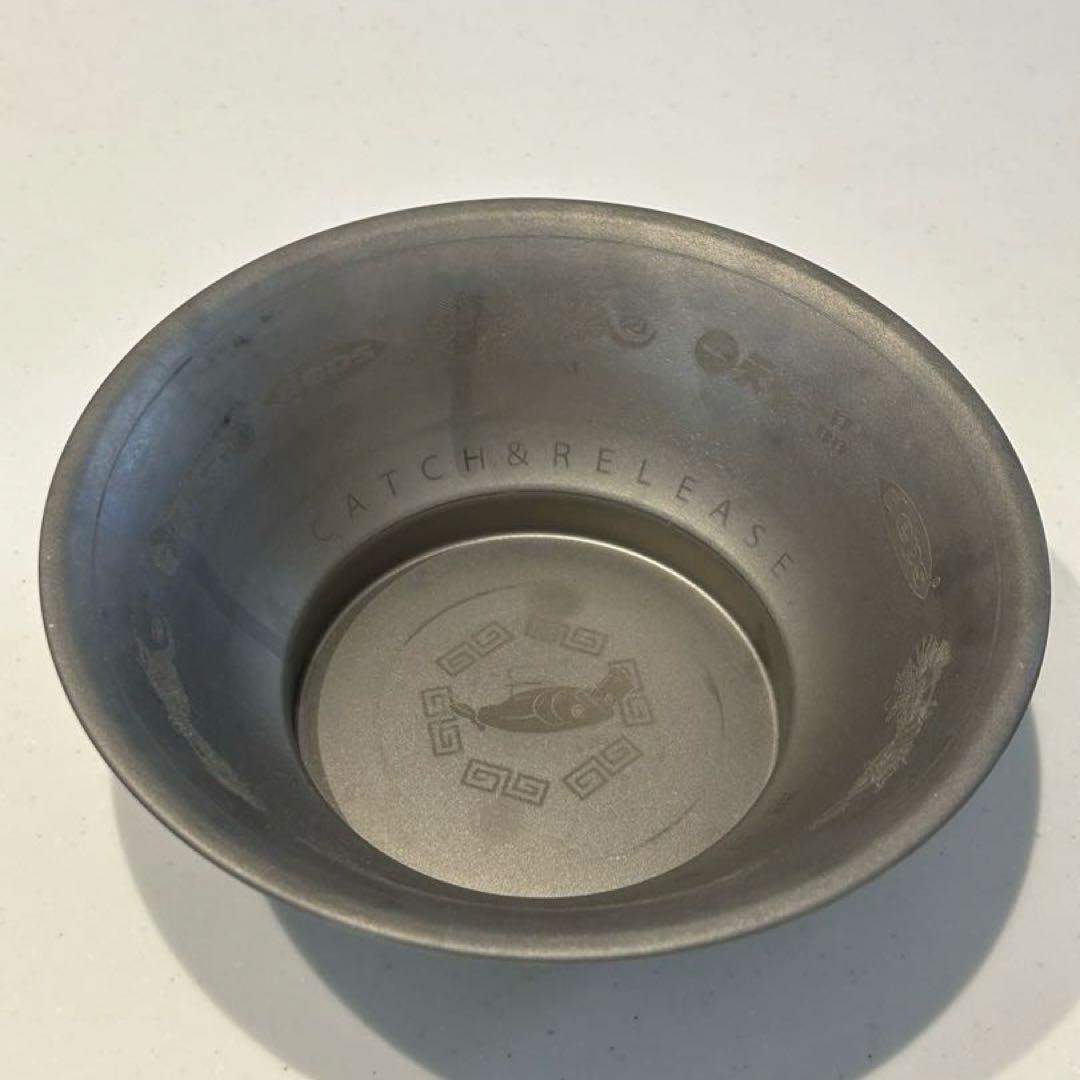 depsコラボ天下一品ラーメンどんぶり チタン製