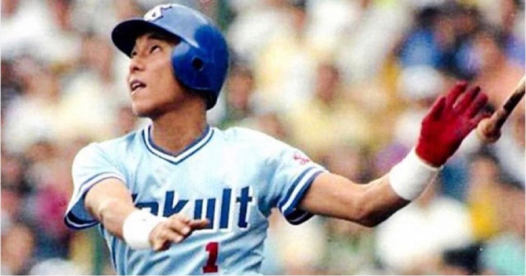 東京ヤクルトスワローズ　#1 池山隆寛選手　現監督　直筆サインボール