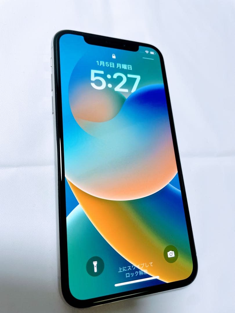 【値下げ】iPhoneX本体 64GB シルバー