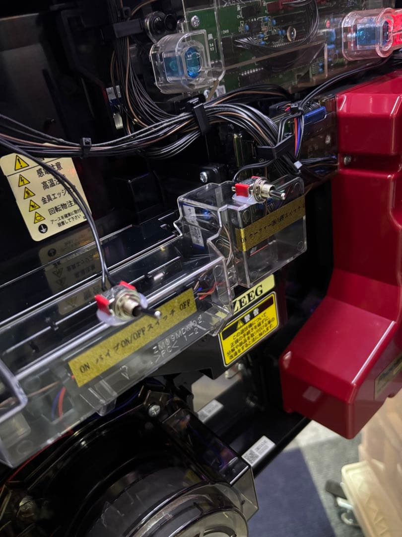 防振り　スマスロ実機　簡易ユニット付　ボタンバイブon/offスイッチ付