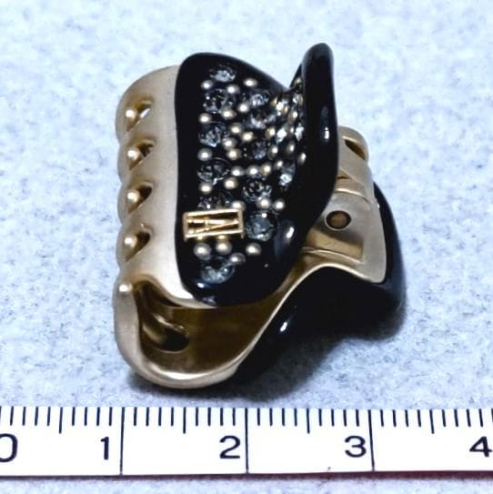 ALEXANDRE DE PARIS　キラキラ　ヘアクリップ　38586