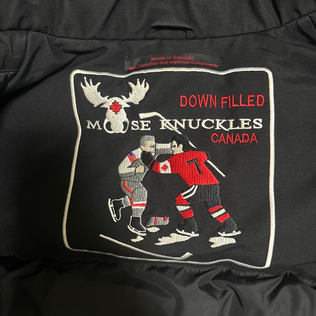 ブラックボンバージャケット ファー付き