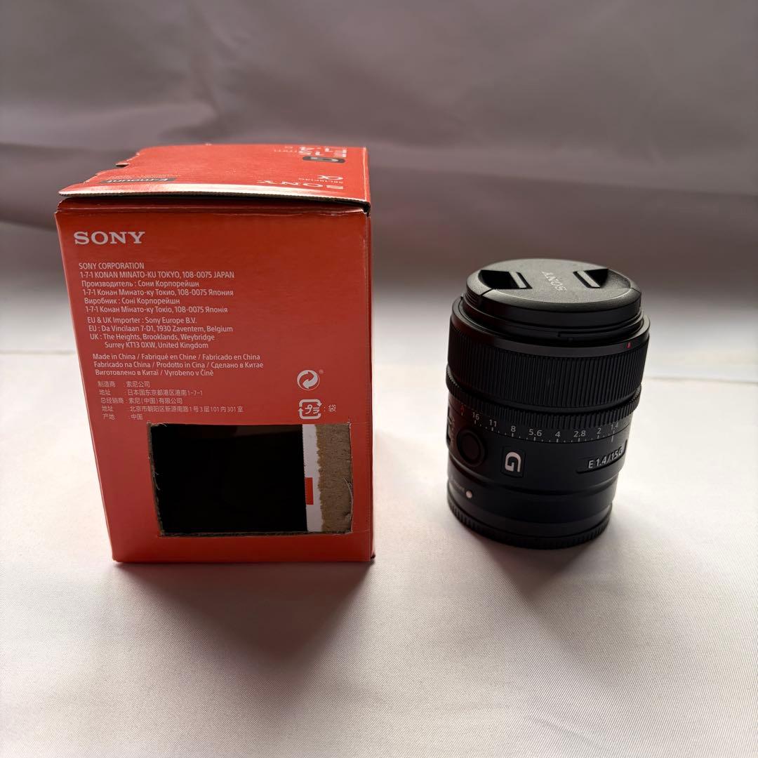 SONY SEL15F14G レンズ フード未開封