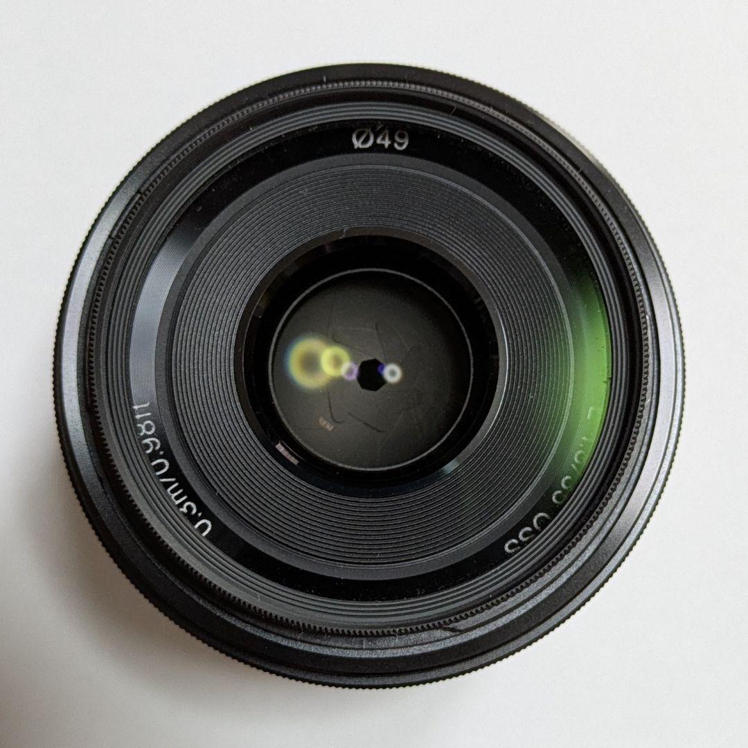 【美品】SONY E 35mm F1.8 OSS SEL35F18 レンズガード