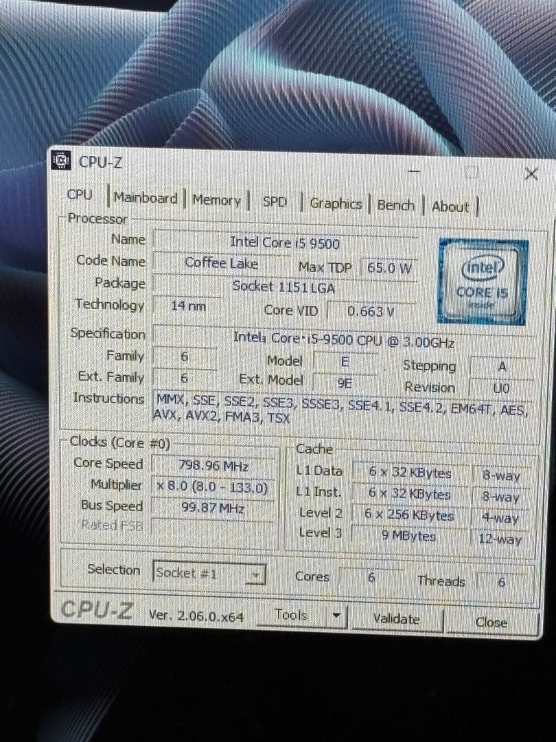 ⭐️508⭐️HP Elite Desk 800 G5 sff i5-9500