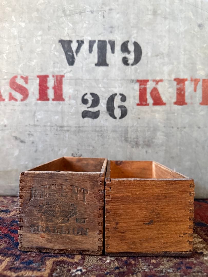 アンティーク雑貨 Vintage Cheese Box