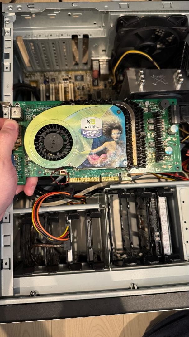 【完動良品】Geforce 6800 GT AGP グラボ