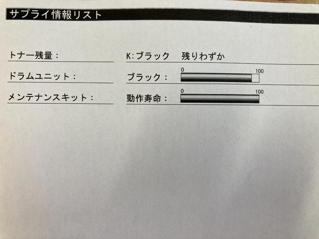 RICOH リコー A4 モノクロ レーザー プリンター P500 トナー付