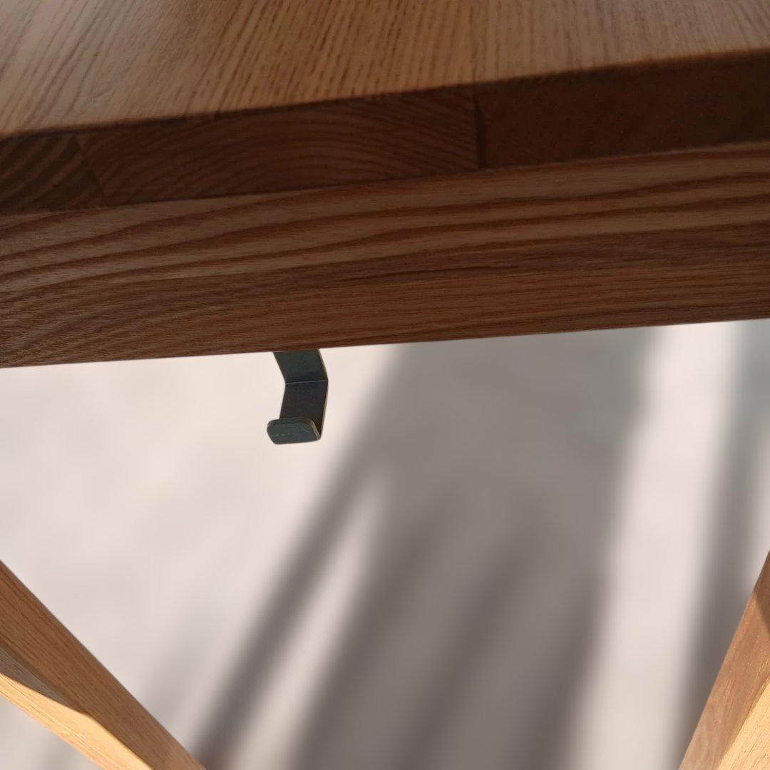 木製シンプルデスク 引き出し付き