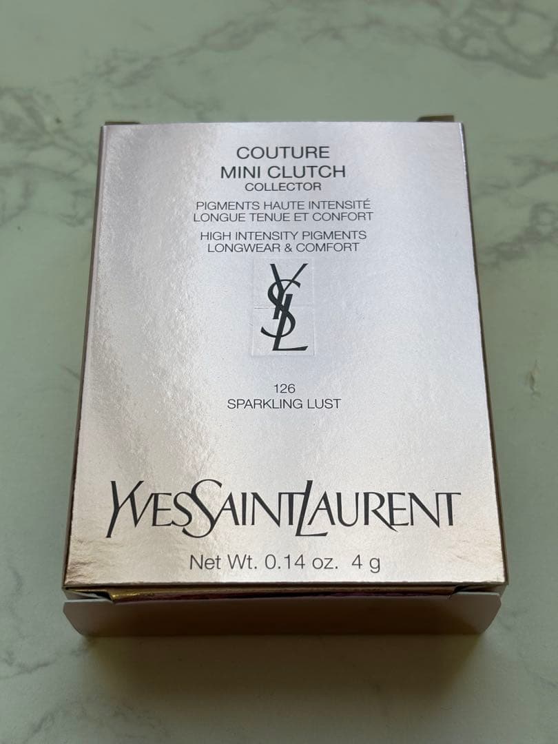 新品　イヴサンローラン　126　クチュール ミニ クラッチ コレクター　2026