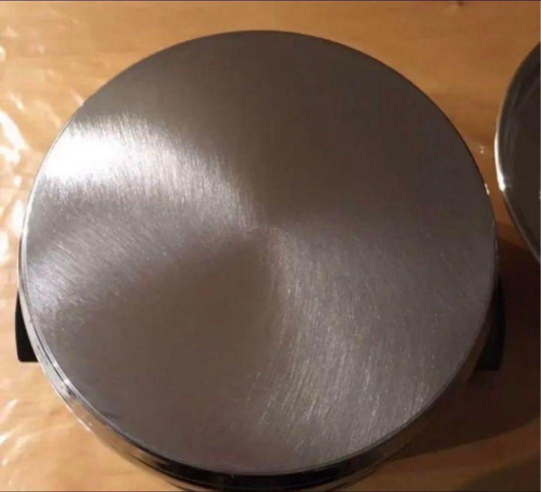 レア　ファミリークッカー　12コートステンレス 両手鍋大鍋未使用保管品　IH対応