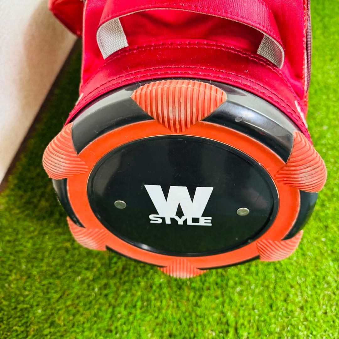 【人気カラー】winwin style キャディバッグ 赤