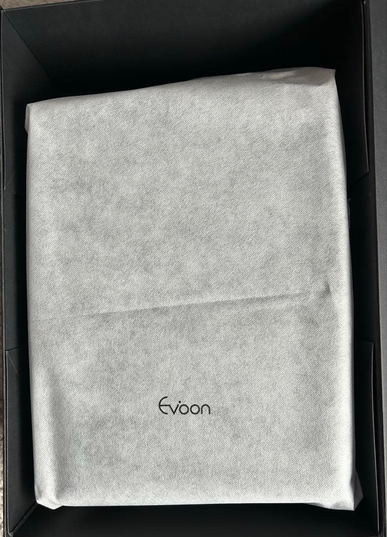 【未使用】Evoon 本革 ビジネスリュック ブラック 2WAY 拡張 多収納