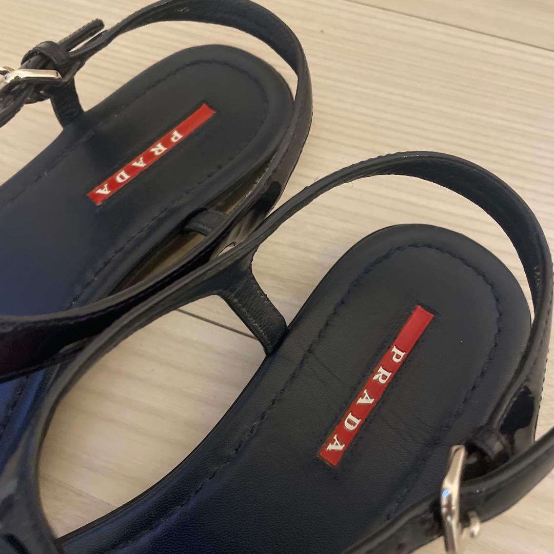 プラダ♡サンダル　37ハーフ　23.5センチ