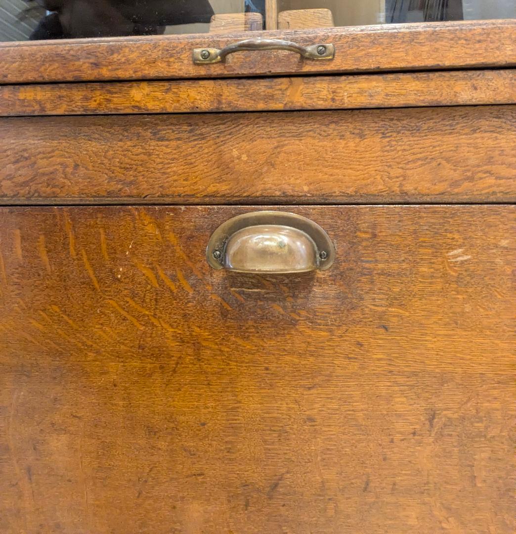 アンティーク　英国製シャツケース