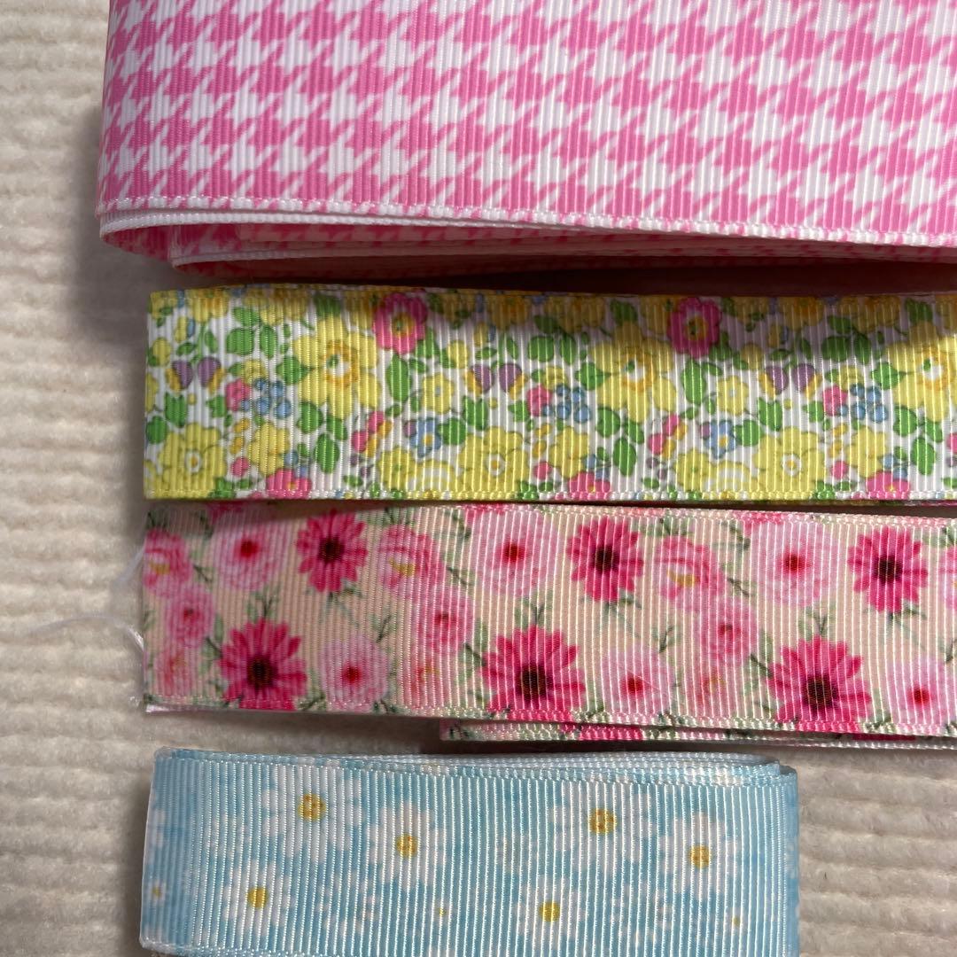 ペット用リボンお花