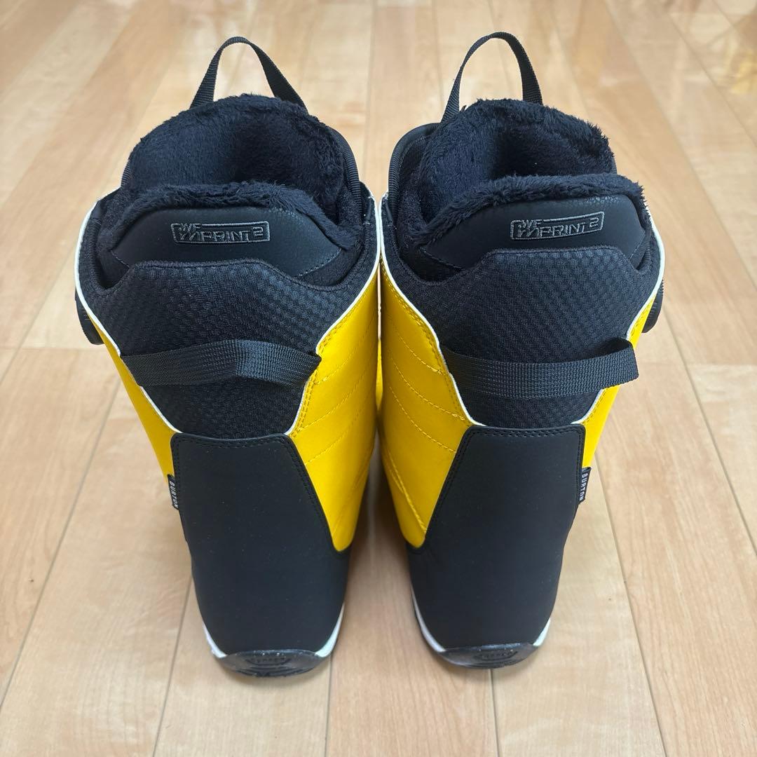 バートン　スノーボードブーツ　ルーラー ボア ワイド ゴールデンロッド