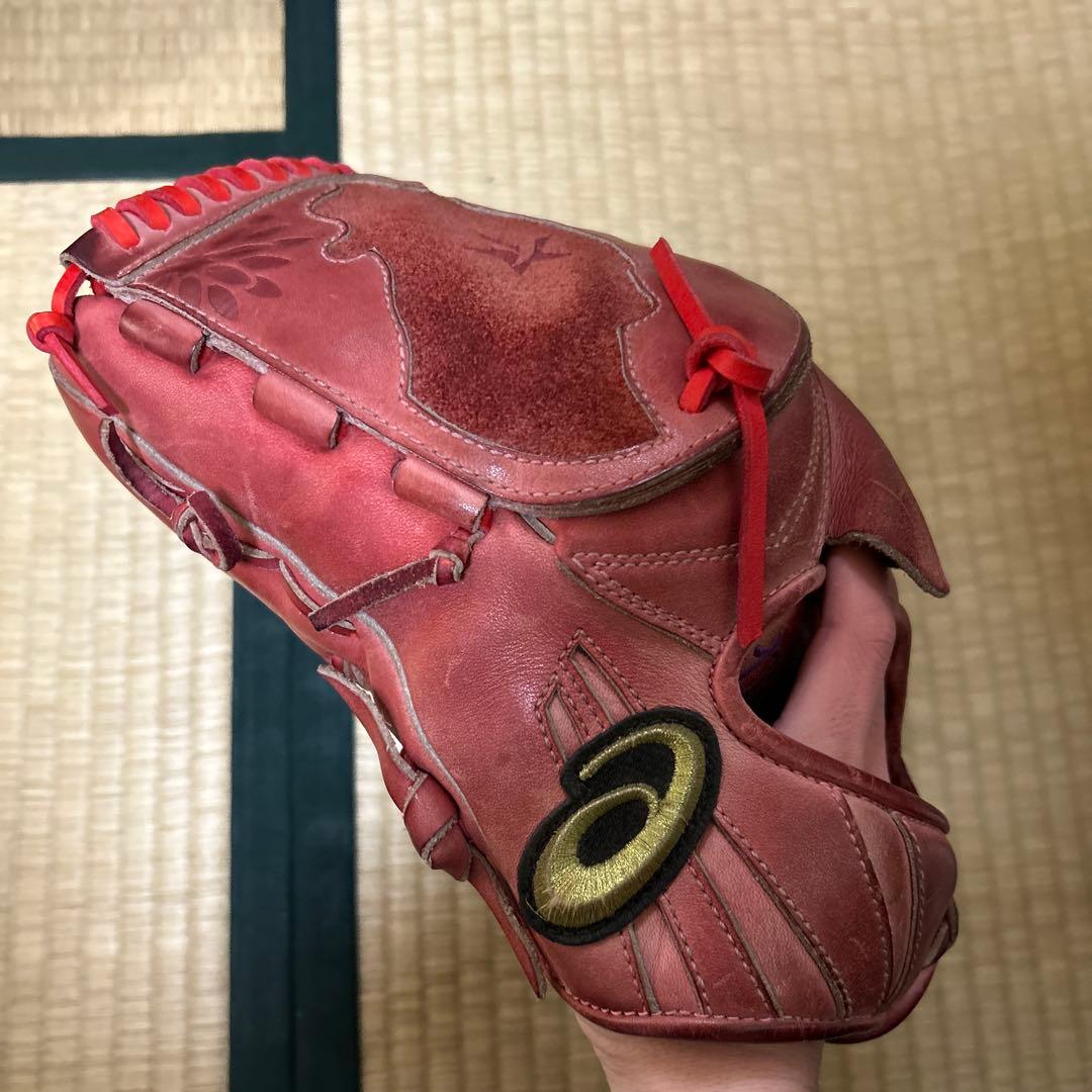asics硬式用オーダーグローブ