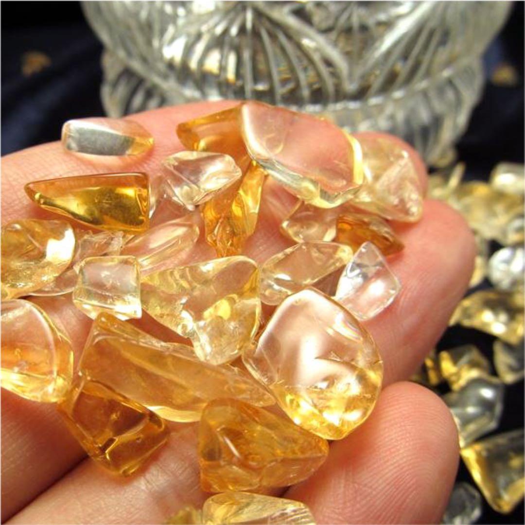 ★限定『超得々』★幸運の石【500g黄水晶シトリンクォーツさざれ石】❤️