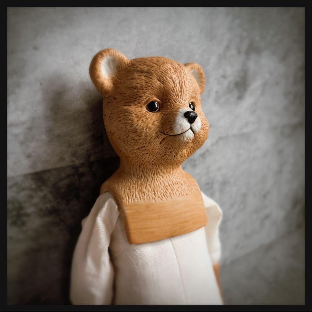 ご確認用ヴィンテージ　 ベアのビスクドールA