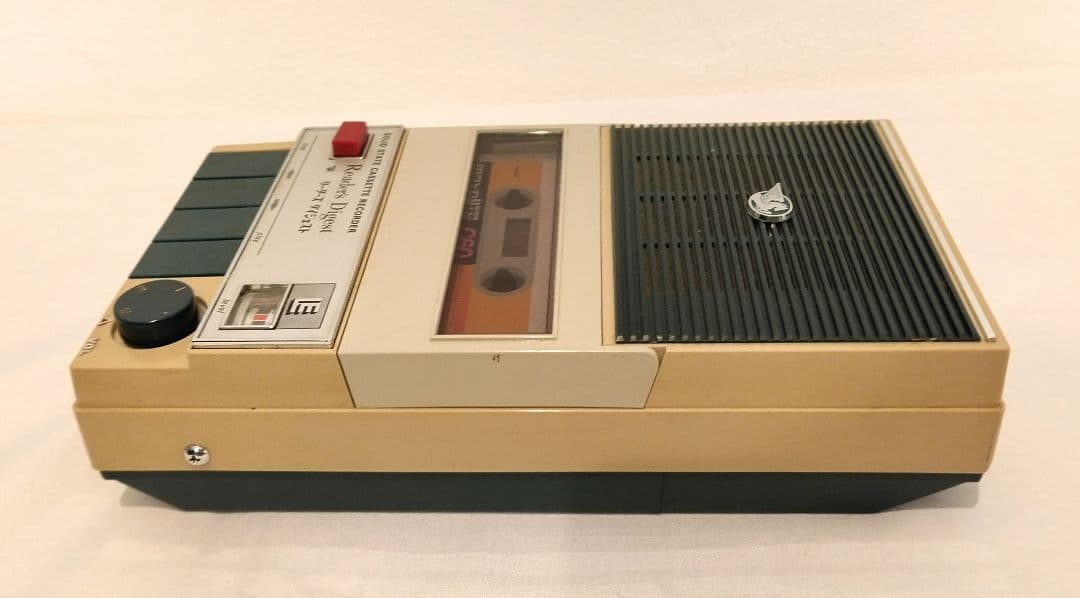 （動作確認済）SANYO リーダーズ ダイジェスト カセットプレーヤー