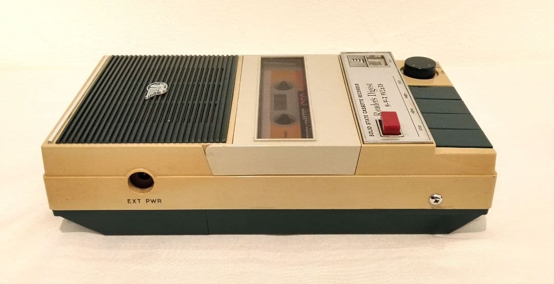 （動作確認済）SANYO リーダーズ ダイジェスト カセットプレーヤー