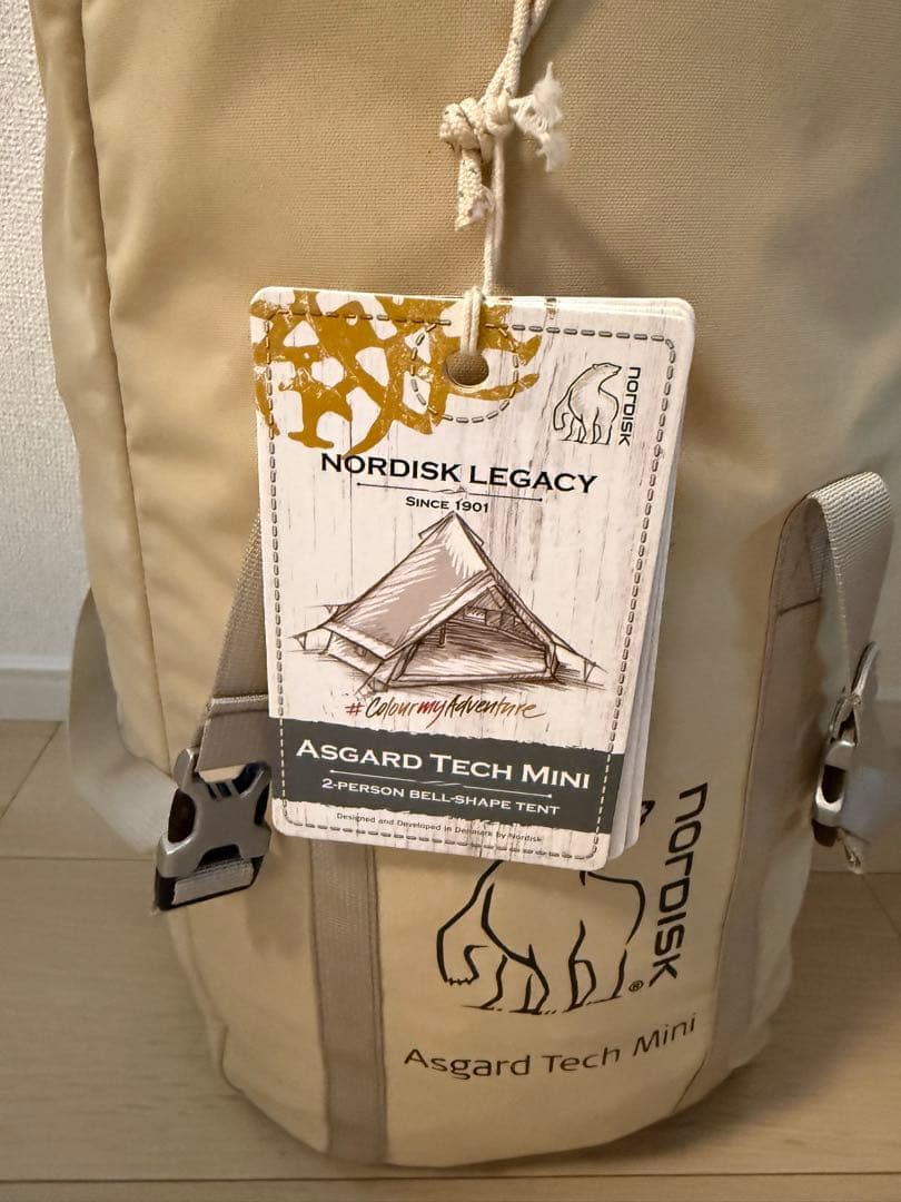 【miyo】Asgard Tech Mini 2人用テント ベージュ