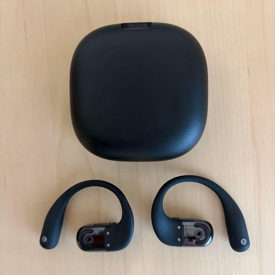 Shokz OpenFit 2 ブラック ワイヤレスイヤホン