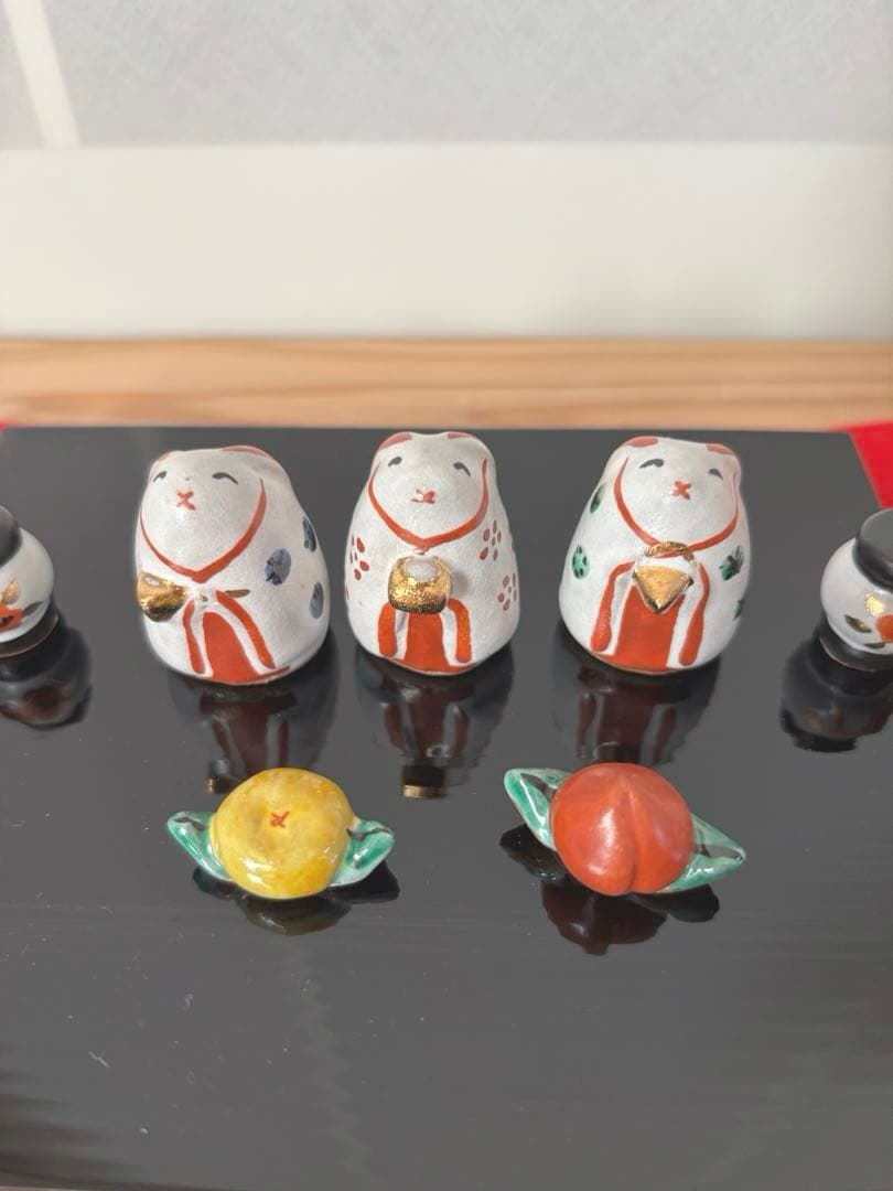 お雛様　うさぎ雛　お内裏さまと三人官女