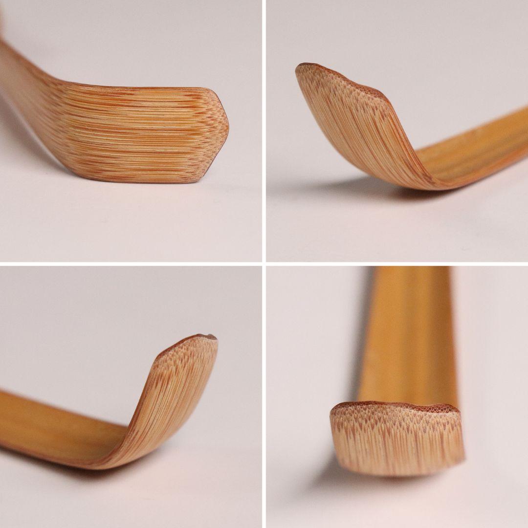 【CM97】大徳寺派第十五代管長 高田明浦(嶺雲) 銘「無事」竹茶杓 西川楳玄