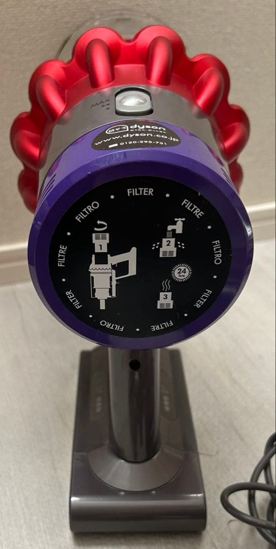 dyson 掃除機本体 ダイソン　動作品 コードレスクリーナー　SV12