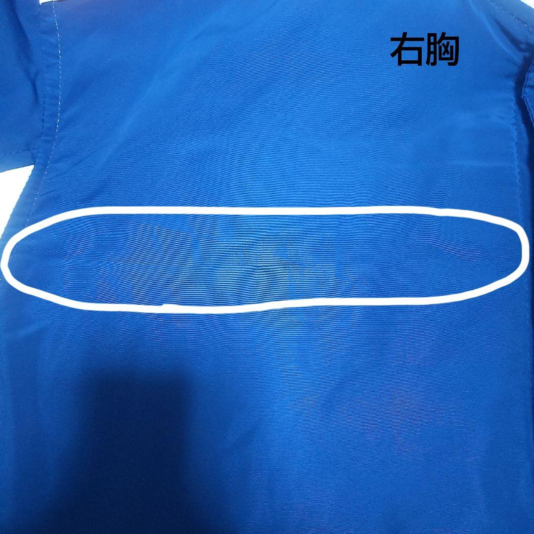 MLB メッツの刺繍ビッグロゴが映えるリバーシブル仕様の合皮スタジャン古着 XL