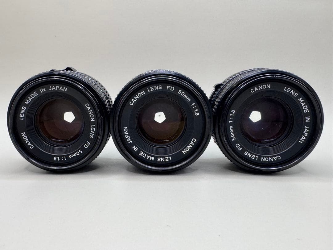 【ジャンク】 Canon AE-1 / New FD 50mm f1.8