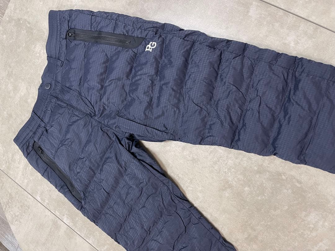 PEARLY GATES ダウンパンツ ネイビー サイズＭ(4)