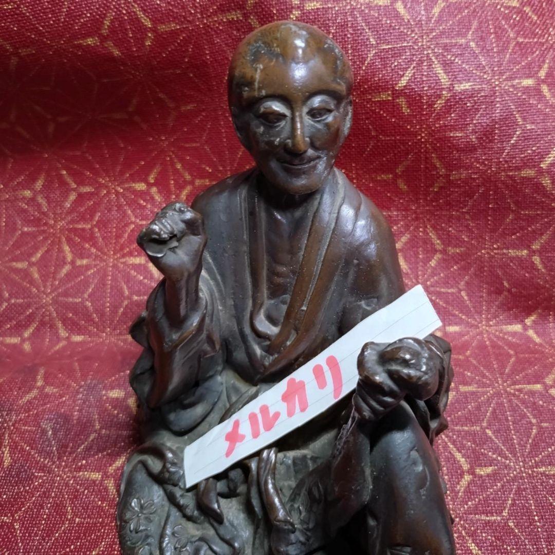 古銅 高岡銅器　大師像