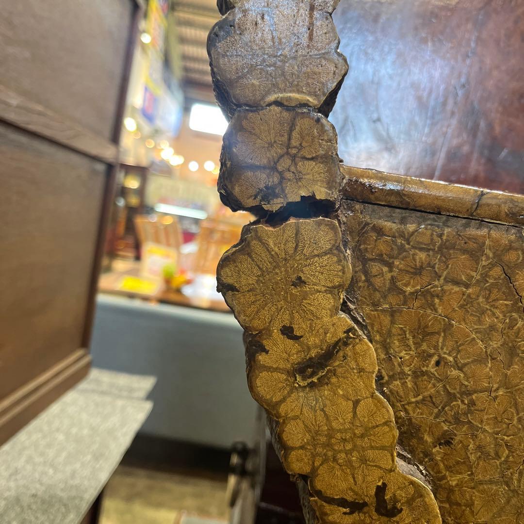 【和家具】茶棚◆収納棚◇円形◆珍しい品◇