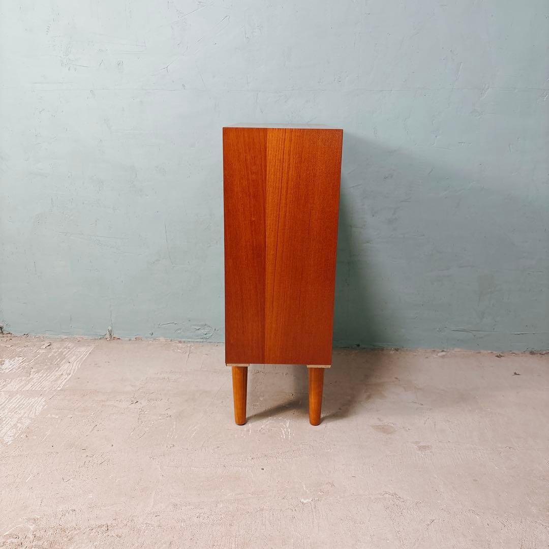 デンマーク　チーク材　ブックシェルフ　北欧家具　北欧ビンテージ