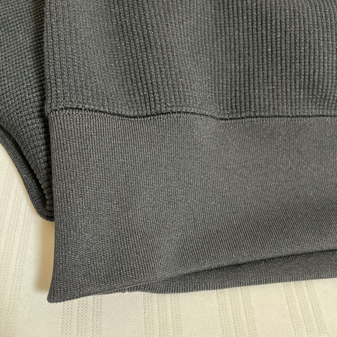 美品 人気 ヒステリックグラマー ワッフル スウェット ヒスガール 黒 M