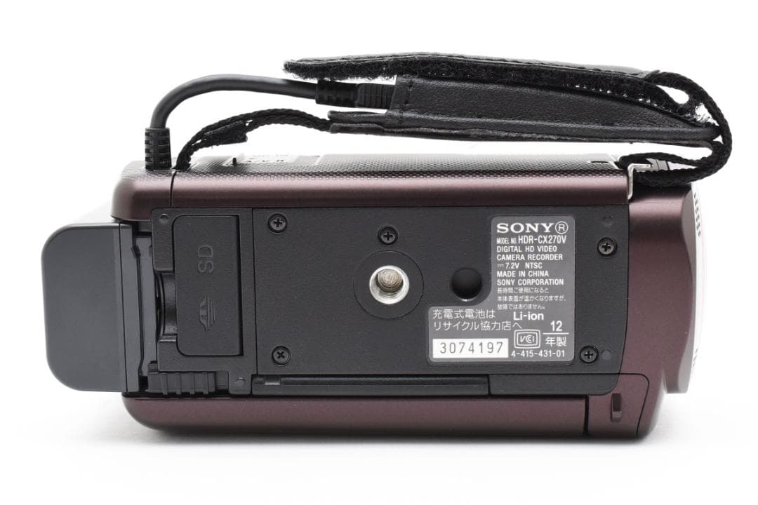 【良品】SONY HDR CX270V ボルドーブラウン