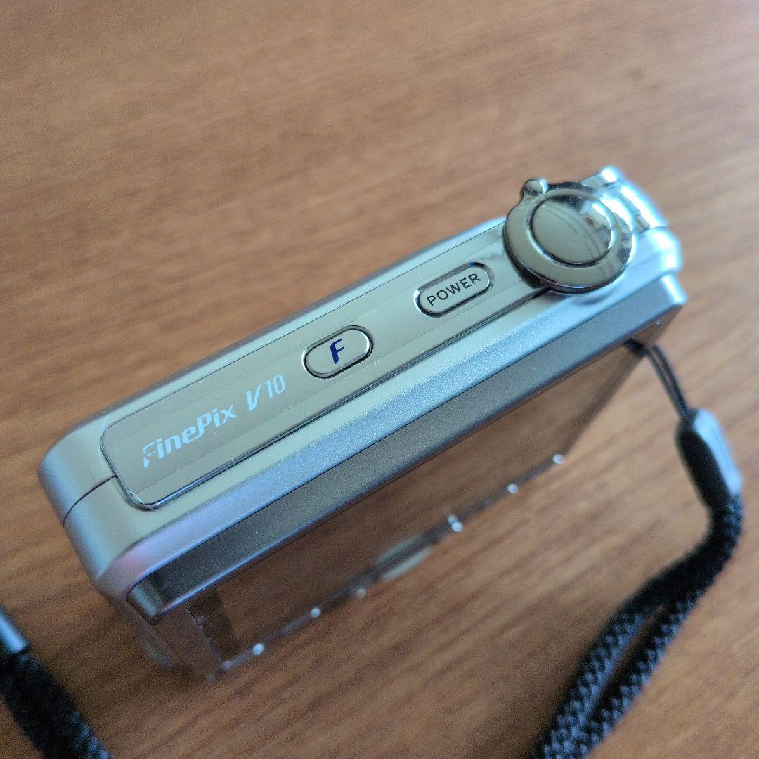 動作確認済 富士フイルム FinePix V10 コンパクトデジタルカメラ
