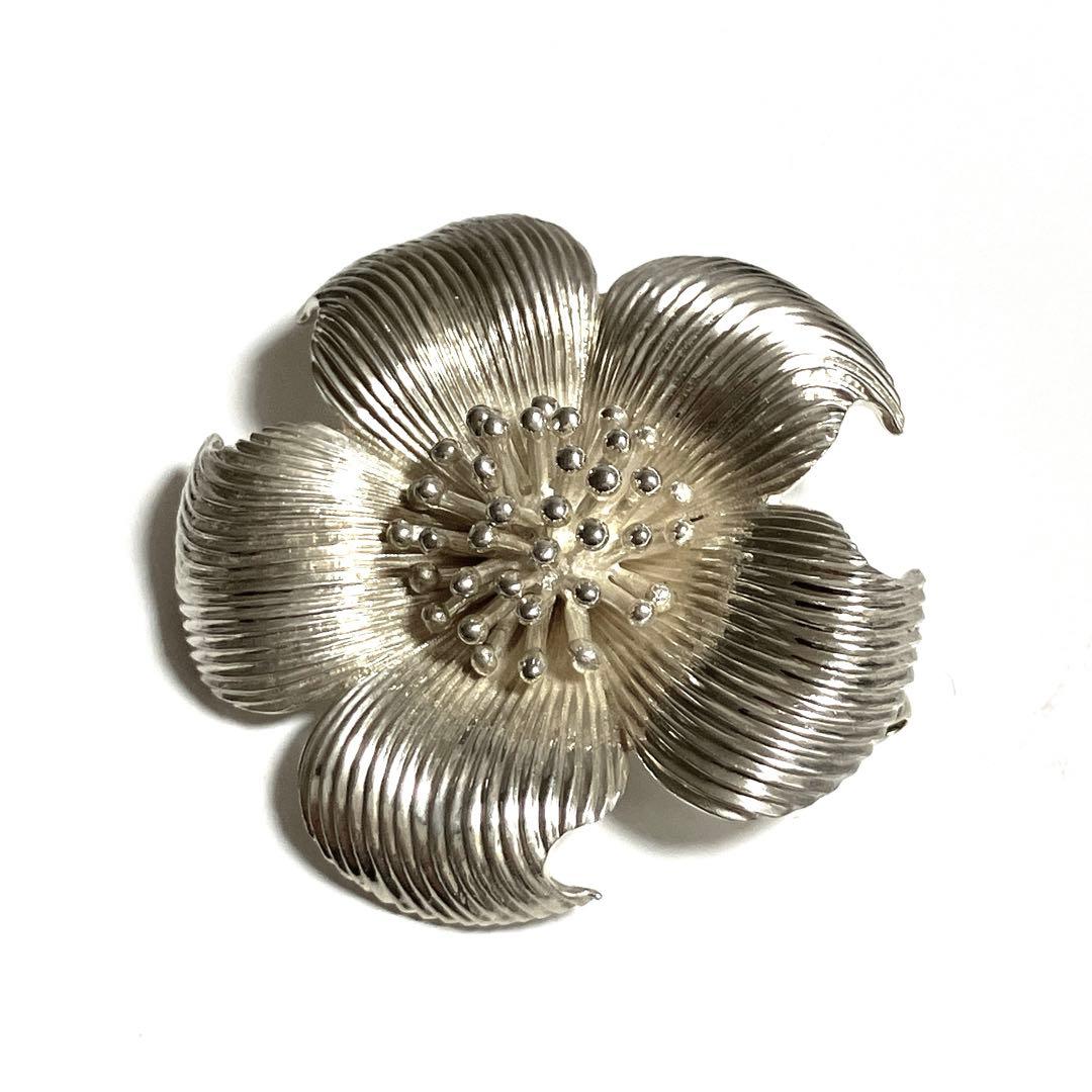 Tiffany&Co. ティファニー ドッグウッド フラワー 花 ブローチ