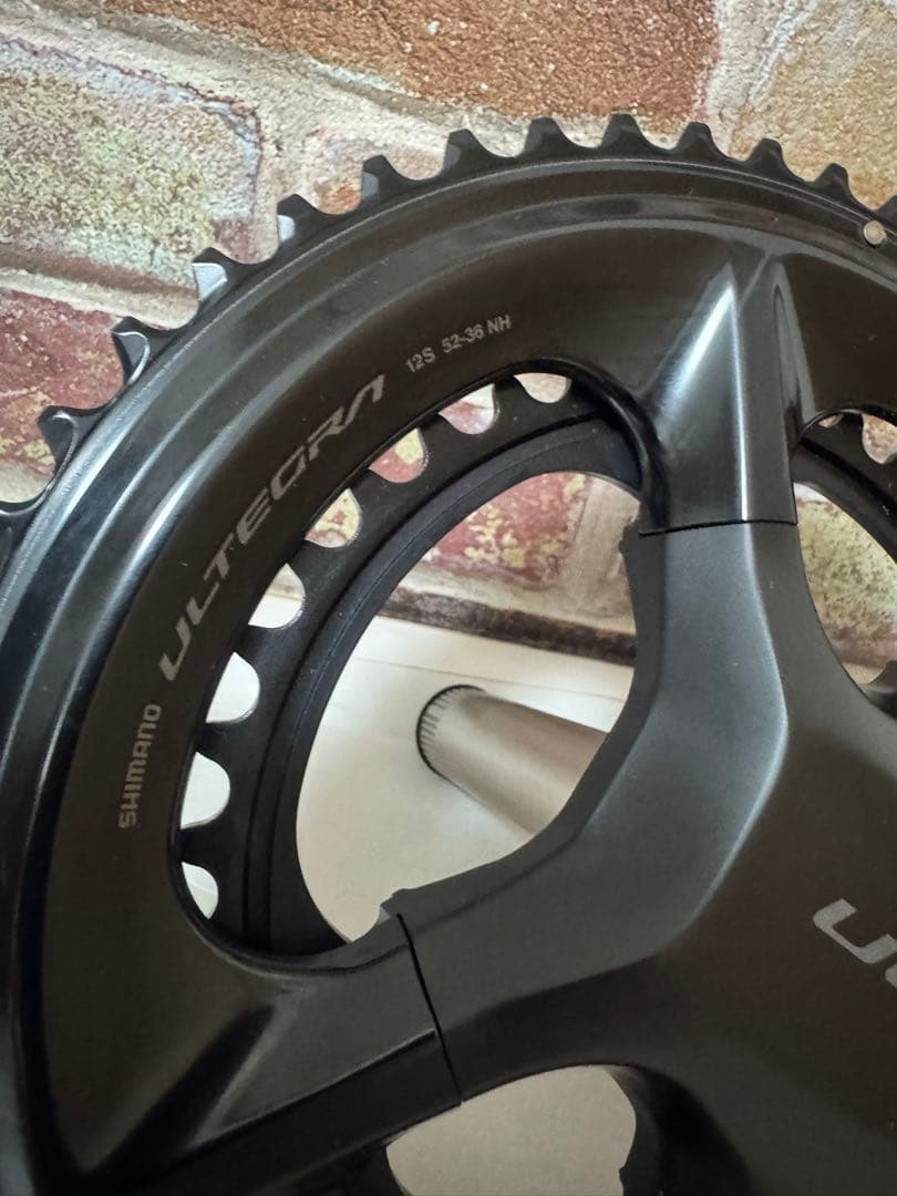 【未使用品】ULTEGRA パワーメーター 4iiii センサー付き ブラック