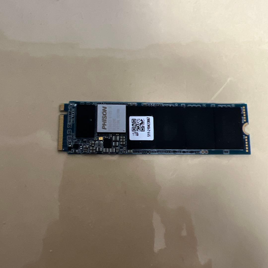 内蔵型SSD PHISON PS5012-E12S-1T 1TB SSD