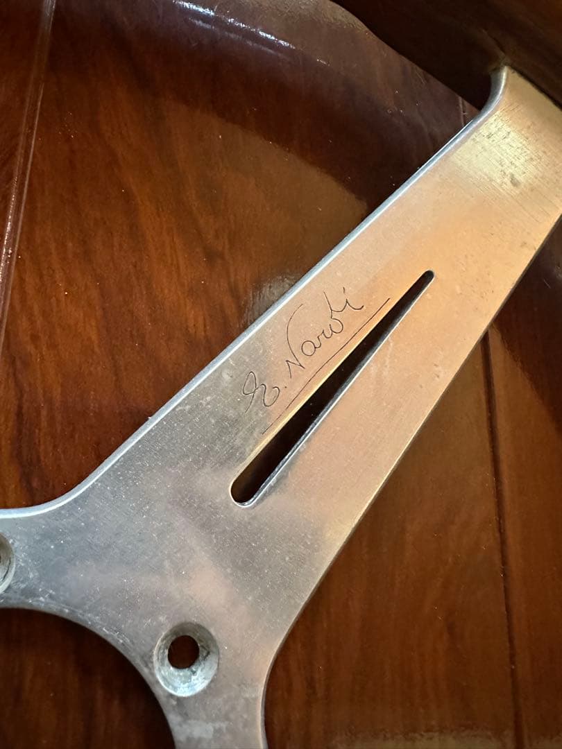 ナルディクラシック　36パイ　ナルディ　ウッド　ステアリング