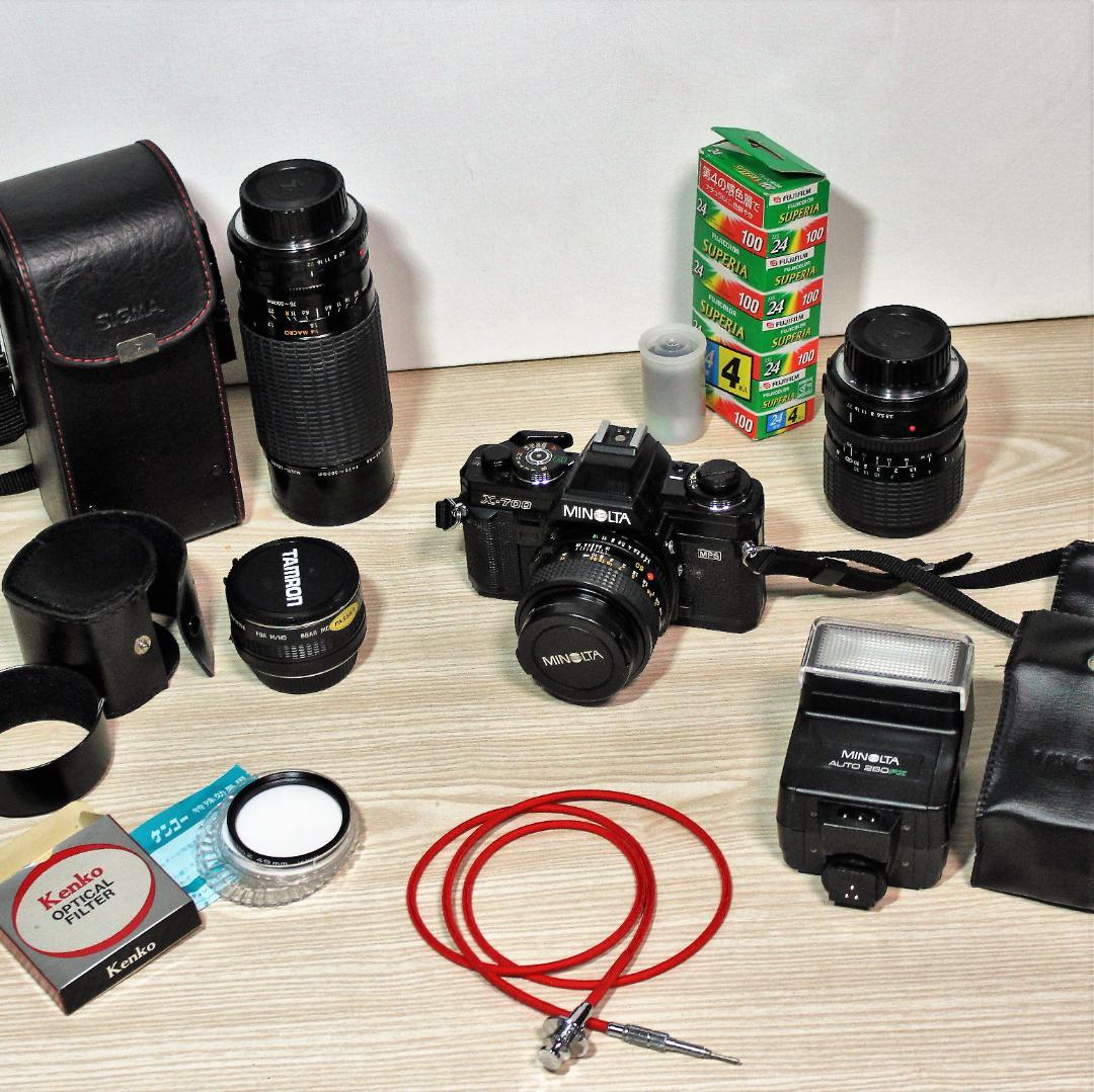 MINOLTA 一眼レフ　X-700フルセット