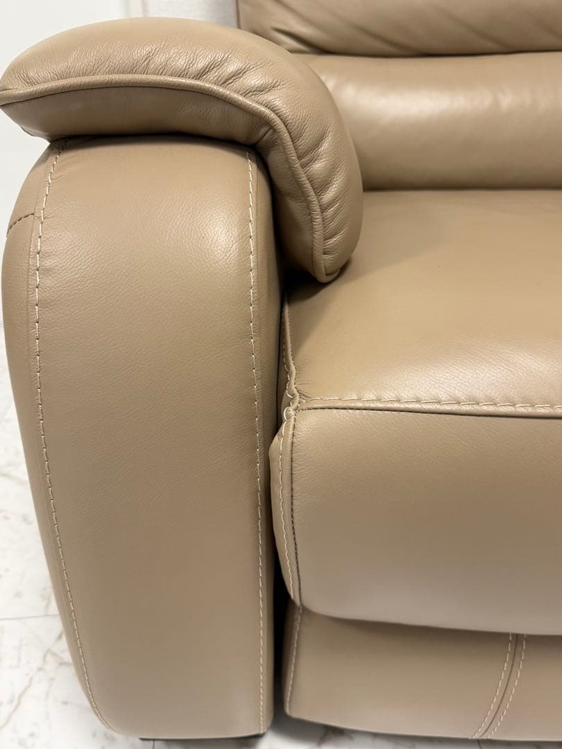 美品　ニトリ 両電動 リクライニングソファ