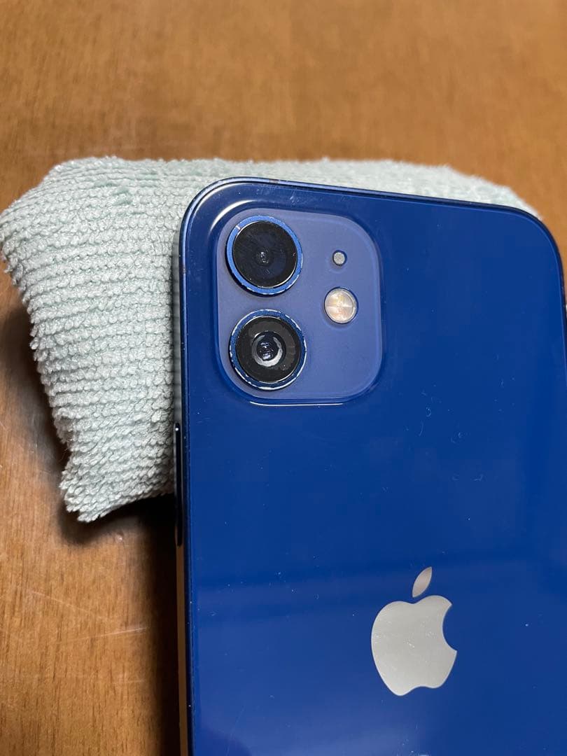 iPhone 12 128GB SIMフリー　ブルー ⚠️難あり