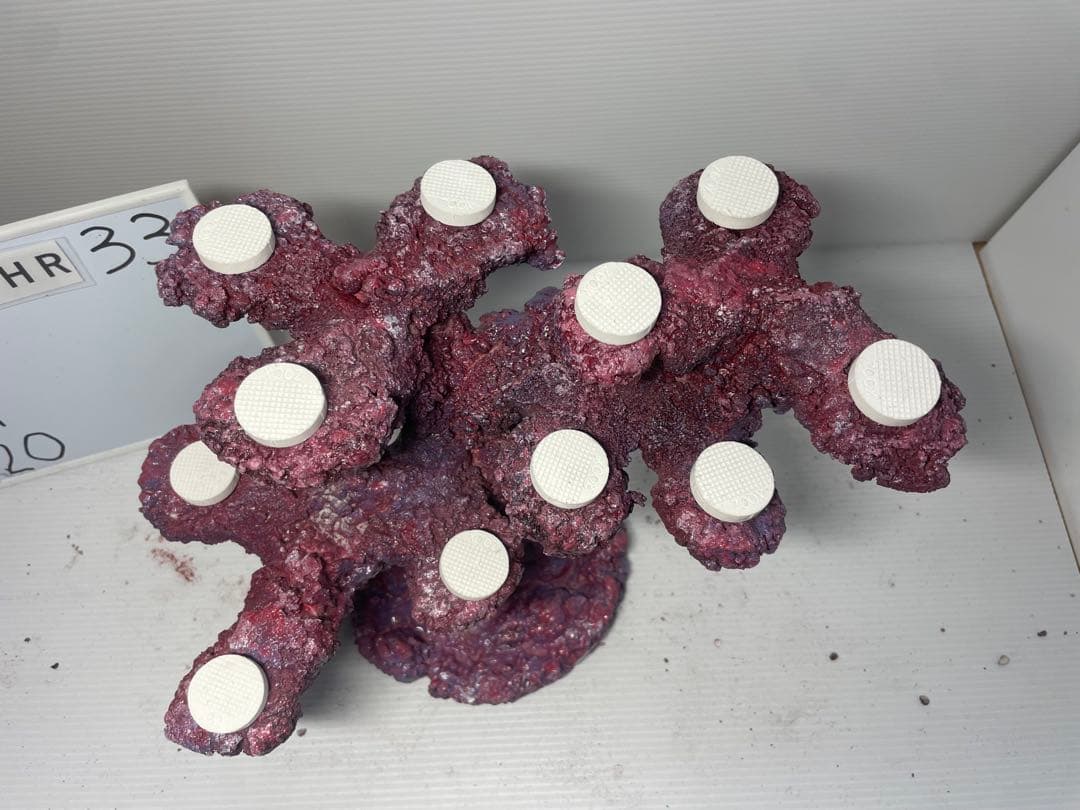 【送料無料】人工ライブロック　PHR33／11穴加工　アク抜き済み安心塗料使用