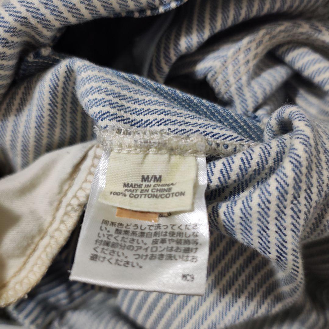 ラルフローレン denim&supply オーバーオール ヒッコリー リペア